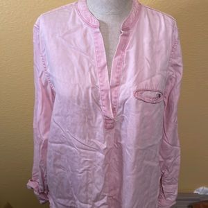 Pink Denim Tunic